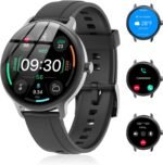 Smart Watch for Men Women(Answer/Make Calls), Smartwatch Built-in AI Voice, 1.27" HD Fitness Tracker with Heart Rate/Sleep/Step/SpO2 Monitor, 100+ Sports Modes, IP68 Waterproof Watch for Android iOS - Image 2
