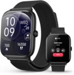 Smart Watch for Men with Blood Pressure Monitor, 2.06" AMOLED Always-On Display, IP68 Waterproof Fitness Tracker, 118 Sports Modes, Heart Rate/SpO2/Sleep Monitor, Tech Gift, Android iPhone Compatible - Image 2