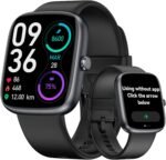 Smart Watch for Women Men, 1.83" HD Touchscreen IP68 Waterproof Fitness Tracker with Bluetooth Calling, Fitness Watch with Heart Rate/Sleep Monitor, 120+ Sports Modes, Smartwatch for Android & iPhone - Image 2