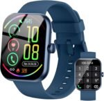 Smart Watch(Answer/Make Calls), Fitness Tracker 1.91" Touch Screen Fitness Watch with Heart Rate/Sleep Monitor, 100+ Sport Activity Tracker Step Counter, IP68 Waterproof Smartwatch for Android iOS - Image 2