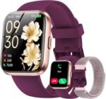 Smart Watches for Women, 1.85" HD Smart Watch for Android/iPhones (Make/Answer Calls), Fitness Tracker Watch with 24/7 Heart Rate Monitor, Sleep/Step Count Tracker, 120+ Sport Modes Pedometer Watch - Image 2