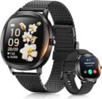 Smart Watches for Women Men, 1.72" Smart Watch for Android Phones with Heart Rate/Sleep/Blood Oxygen Monitor, 100+ Sports Modes, IP68 Waterproof, Fitness Watch with Free APP Compatible Android iOS - Image 2