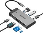 SmartQ H352 7-in-1 USB C Hub with 4K HDMI, 100W PD, USB-C Data Port, 2 USB-A 5Gbps, SD Card Reader & MicroSD Slot, Compatible with MacBook Air/Pro, XPS, Laptops, Tablets, Desktops - Image 2