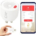 Smarter Living - WiFi Gas Alarm Leak Detector for Natural Gas, Propane, Methane, Butane, LPG, LNG, Flammable Explosive Gases, Reliable Sensor, Phone Notifications, Plug in, Trailer, RV, Home - Image 2