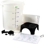 Snap! Cold Brew Round Bucket- 5 gallon Commercial Cold Brew System,Cold Brew Coffee Set-Whtie - Image 2