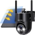 Solar Security Cameras Wireless Outdoor, 2K 360° View Solar Powered WiFi 3MP Security Camera for Home Security with Color Night Vision, PIR Detection, 2-Way Audio, Motion Alert, Easier to use - Image 2