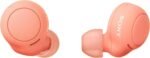 Sony WF-C500B True Wireless Headphones - Up to 20 Hours Battery - Charging case - Voice Assistant Compatible - Built-in mic for Phone Calls - Reliable Bluetooth (Orange) - Image 2