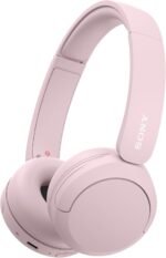 Sony WH-CH520 Wireless Headphones Bluetooth On-Ear Headset with Microphone and up to 50 Hours Battery Life with Quick Charging, Pink - Image 2