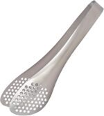 Sori Yanagi Sori Yanagi Asymmetrical Design Fits Any Bowl or Pan Angle, High Performance Tongs, Stainless Steel Tongs, Perforated, Perforated, Can Be Used While Draining, Seamless One-Piece Molding - Image 2