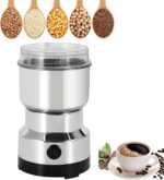 Spice Grinder, 150W Powerful Electric Coffee Bean Grinder with 4 Blades, 300ml Multi Function Mini Dry Grain Mill for Grain Nuts Seasoning Coffee Beans Spices - Image 2