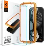Spigen Tempered Glass Screen Protector [GlasTR AlignMaster] designed for Pixel 8a [Case Friendly] - 2 Pack… - Image 2