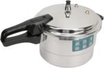 Stainless Steel Pressure Cooker, Kitchen Pressure Cooker for Induction and Stove Top, Pressure Canner with Safety Valves and Steaming Plate, for, Noodles(20CM) - Image 2