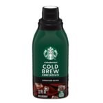 Starbucks Cold Brew Coffee Concentrate, Signature Black Iced Coffee, 32 fl oz - Image 2