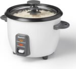 Starfrit Electric Rice Cooker - 6 Cups - Steamer Basket, Measuring Cup & Service Spoon - 300W - Makes Perfect Rice! - Image 2