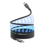 Statik MagStack Pro USB C to USB C Cable, Magnetic Type C Charger Fast Charging Cord, On The Go Magnetic Charging Cable for Car, Compatible with 16 Pro Max, 15, Galaxy S21 S20 Ultra, 100W 3FT/1M - Image 2