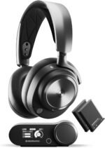 SteelSeries Arctis Nova Pro Wireless Multi-System Gaming Headset - Premium Hi-Fi Drivers - Active Noise Cancellation - Infinity Power System - ClearCast Gen 2 Mic (Renewed) - Image 2