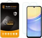 Supershieldz (2 Pack) Designed for Samsung Galaxy A15 5G Tempered Glass Screen Protector, Anti Scratch, Bubble Free - Image 2