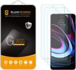 Supershieldz (3 Pack) Designed for Motorola Edge (2021) / Motorola Edge 5G UW Tempered Glass Screen Protector, Anti Scratch, Bubble Free - Image 2