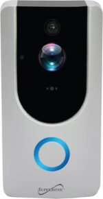 Supersonic SC-5000VD Smart WiFi Doorbell Camera, with 1080P HD Video Recording, Voice Call Intercom, Infrared Night Vision, Remote Monitor, Intercom, Trigger, Built-in SD Card, No Wire Connection - Image 2
