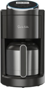 Sur La Table 12-Cup Electric Teapot with Infuser - 1.7L Coffee Maker with Adjustable Temperature, Stainless Steel Thermal Carafe & LED Display, Safe Kitchen Appliance for Brewing Coffee & Hot Water - Image 2