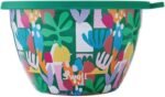 S’well Stainless Steel 64oz Salad Bowl Kit, Paper Cutouts Design, Includes 2oz Mini Canister and Removable Tray, Leakproof, Easy to Clean, Dishwasher Safe - Image 2