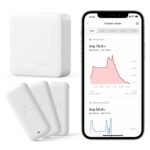 SwitchBot WiFi Thermometer Hygrometer 3 Pack with Hub Mini, IP65 Indoor Outdoor Thermometer Wireless, Humidity/Temperature/Dewpoint/VPD/Absolute Humidity Sensor with Smart Alerts, Works with Alexa - Image 2