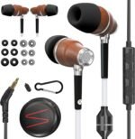 Symphonized Premium Airtube Headphones EMF Earbuds, 3D Sound, Microphone Volume Control, 8mm Bass Drivers Granting High Audio Quality 3.5mm Audio Jack - Image 2