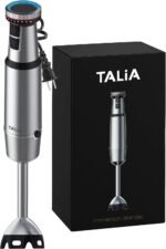 TALIA Immersion Hand Blender with Gift Box, Stainless Steel Stick Blender, Variable Speed & Turbo, Dishwasher-Safe, Anti-Splash, for Smoothies, Soups, Baby Food, Puree & Shakes - Image 2