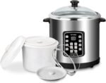 TAYAMA 8-in-1 Multi-Functional Stainless Steel Electric Stew Cooker 10 Liter - Image 2