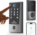 TCL D2 Plus Smart Lock, Fingerprint Door Lock with Keyless Entry Security Electronic Deadbolt for Front Door, Built-in Doorbell, Compatible with Alexa, Auto Lock, Easy Install - Image 2