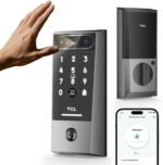 TCL D2 Pro Smart Lock with Palm Vein Recognition, Keyless Entry Door Lock for Front Door, Wi-Fi Keypad Deadbolt, App Remote Control, Auto Lock, Rechargeable Battery, Works with Alexa & Google - Image 2