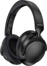 TECKNET Noise Cancelling Headphones Wireless & Wired, 70H Playtime Bluetooth Headphones Wireless Over Ear Built-in Mic, 3.5mm Cable Dual Connection Foldable Headset Comfort for Home Office Travel - Image 2