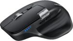 TECKNET Wireless Mouse, Bluetooth Mouse (BT5.3/5.0 & 2.4G) Rechargeable Ergonomic Optical Mouse with 6 Adjustable DPI, Side Scroll, Quiet Clicks, USB A Receiver, 7 Buttons, Wide Compatibility - Black - Image 2