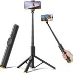 TODI Selfie Stick Tripod for iPhone, 60" Lightweight Phone Tripod Stand with Wireless Remote, Extendable Selfie Stick for iPhone, All-in-1, Compatible with iPhone/Android - Image 2