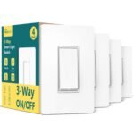 TREATLIFE 3 Way Smart Switch 4 Pack, 2.4GHz WiFi Smart Light Switch 3 Way, Works with Alexa, Google Home and SmartThings, Remote Control, FCC, Schedule, Neutral Wire Required - Image 2