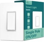 TREATLIFE Single Pole Smart Light Switch, Neutral Wire Required, 2.4GHz Wi-Fi Light Switch, Works with Alexa and Google Home, Schedule, Remote Control - Image 2
