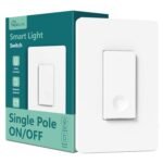 TREATLIFE Smart Light Switch, 2.4GHz WiFi Light Switch, Neutral Wire Required, Works with Alexa, Google Home and SmartThings, Single-Pole, Remote Control, FCC Listed, 1 Pack - Image 2