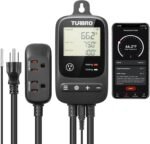 TURBRO Smart Temperature Controller Heating Cooling, WiFi-Enabled Thermostat with Timer and Temperature Monitoring for Home Brewing, Seedling, Greenhouse, and Reptile Terrarium, TC01 - Image 2