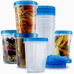 Tafura 10 Pack Leakproof Freezer Containers for Food with Twist Top Lids - 32 Oz BPA Free Reusable Plastic Soup Containers with Screw On Lids - Ideal for Meal Prep, Leftovers & Pantry Organization - Image 2