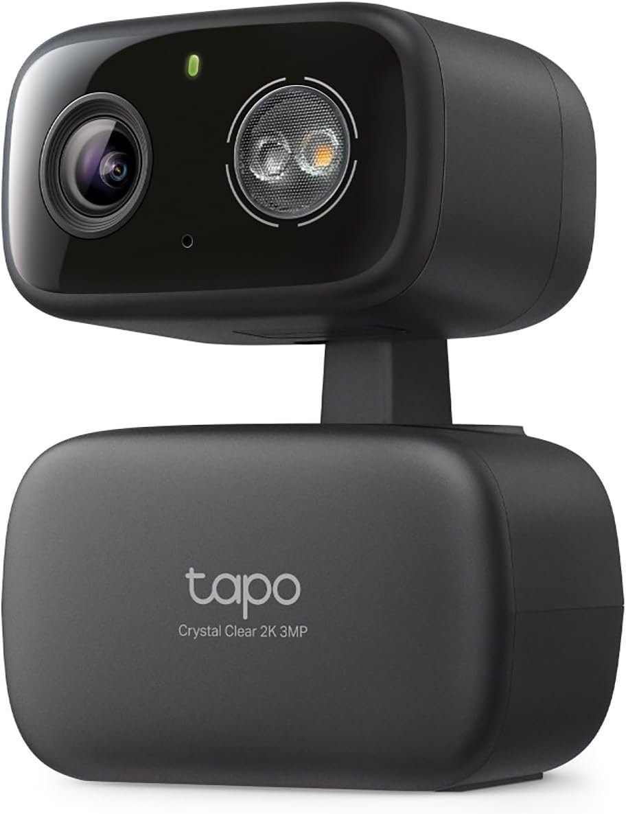 Tapo 2K Indoor/Outdoor Pan/Tilt Wired Security Camera - Baby Monitoring, Person & Baby Cry Detection, 360° Motion Tracking, Color Night Vision, Subscription-Free Local Storage or Optional Cloud, C217 - Image 2