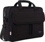 Taygeer Laptop Bag 15.6 Inch, Business Briefcase Gifts for Men Women, Water Resistant Messenger Shoulder Bag with Strap, Premium Office Bag, Carry On Laptop Case for Notebook/Computer/Laptop, Black - Image 2