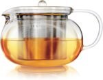 Teabloom Kyoto 2-in-1 Tea Kettle/Tea Maker – Heatproof Glass Teapot with Removable Loose Tea Filter – Tea Connoisseur's Choice - Image 2