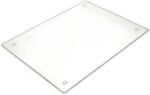 Tempered Glass Cutting Board – Long Lasting Clear Glass – Scratch Resistant, Heat Resistant, Shatter Resistant, Dishwasher Safe. (Large 12x16) - Image 2