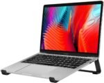 Thibault Aluminum Laptop Stand for Desk - Cooling Ergonomic Design - Fits MacBook Air Pro/DELL/HP/Lenovo/ThinkPad/Alienware - 13/14/15.6/16 -Easy Assembly- Ventilated Laptop Stand for Optimal Airflow - Image 2