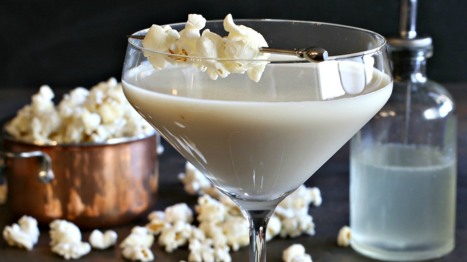 This Dirty Martini Popcorn Has All The Flavor, None Of The Booze
