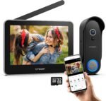Tmezon Wireless Video Doorbell with Camera and Monitor WiFi Doorbell Intercom System, 1080P Camera with Monitor, Video Door Phone 7''Touch Screen, Motion Detection, No Monthly Fees, Tuya APP 2.4G/5G - Image 2
