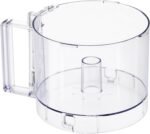 Top with 4 Locking Tabs FP-631AGTXT-1 Food Processor Work Bowl 7-Cup Compatible with Cuisinart DLC-10 Series DLC-10, DLC-10P, DLC-10SY, DLC-10SYP1, DLC-5,DFP-7,Fits DLC-117BGTXT1 Work Bowl Cover - Image 2