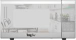 Total Chef 0.9 Cu Ft Microwave Oven – Compact Countertop Kitchen Appliance, Small Stainless Steel Microwave with Digital Touch, Pre-Set Functions, 10.6” Turntable, 900 Watt - Image 2