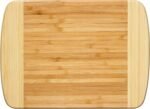 Totally Bamboo Hana Cutting Board – 10" x 7" Small Bamboo Prep Board | Lightweight, Durable & Gentle on Knives | Stylish Compact Cutting Surface for Chopping Fruit, Veggies & Garnishes - Image 2