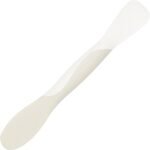Tovolo Scoop and Spread Large Dual End Silicone Sandwich Spreader Tool with Nylon Handle, BPA Free Dishwasher Safe Silicone and Nylon Tool for Spreading and Scooping, Buttercream and Ivory - Image 2